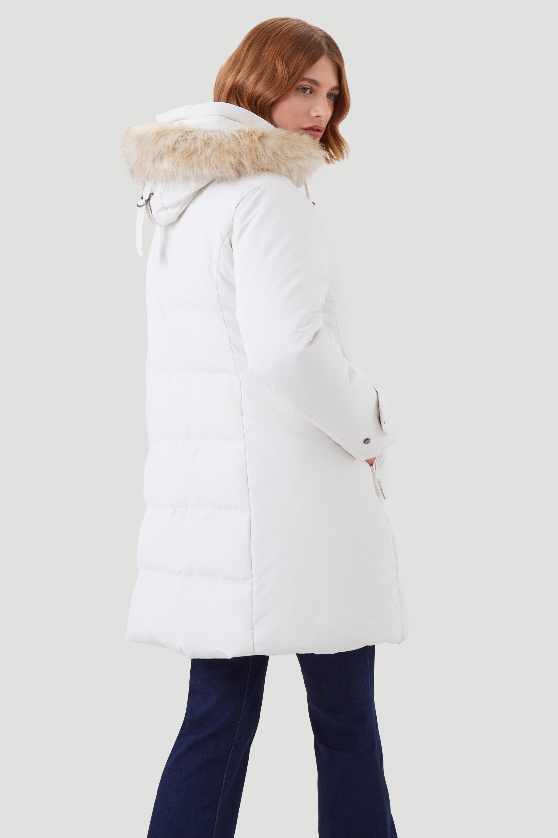 PETITE MID-LENGTH COAT