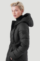 QUILTED PUFFER COAT