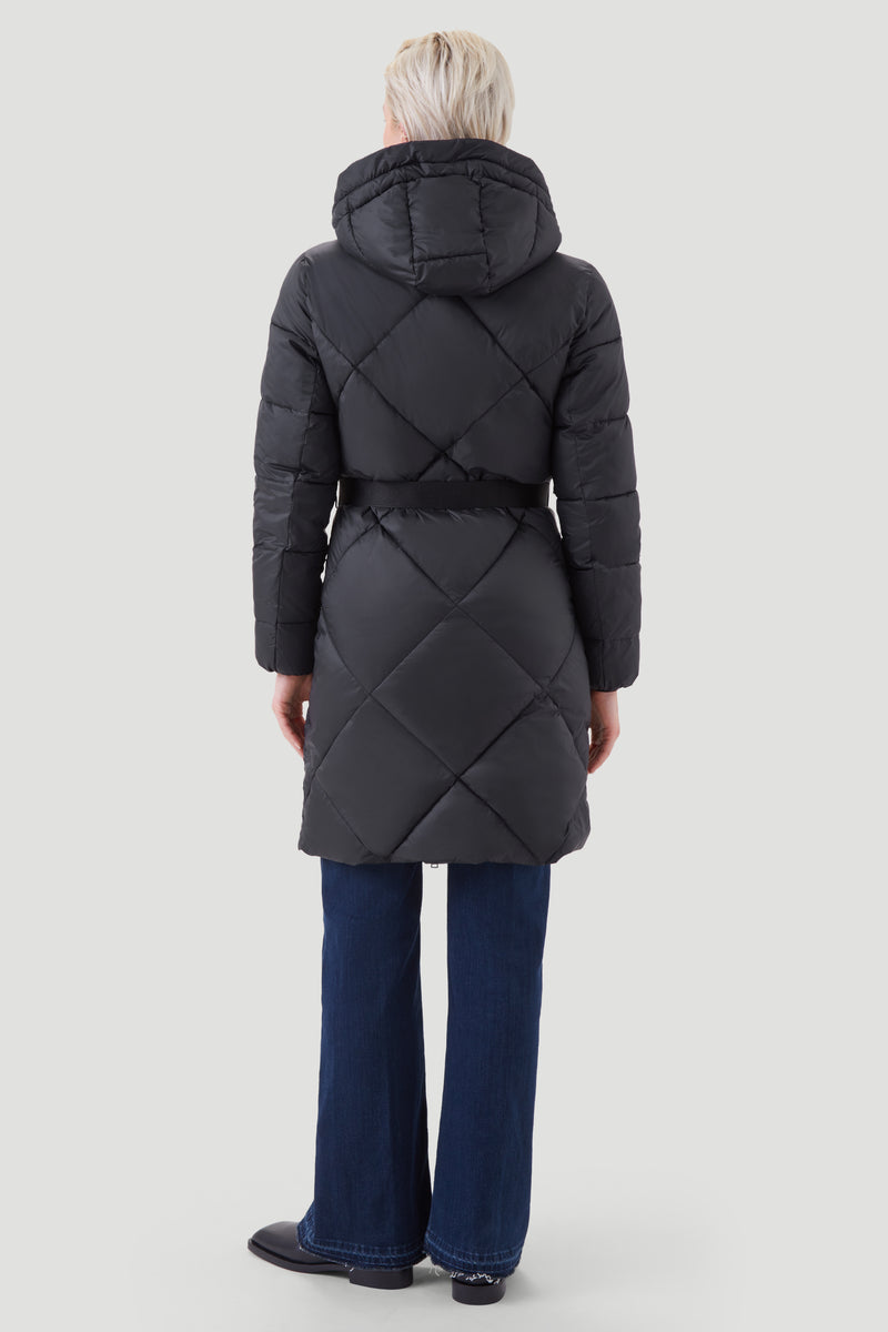 QUILTED PUFFER COAT